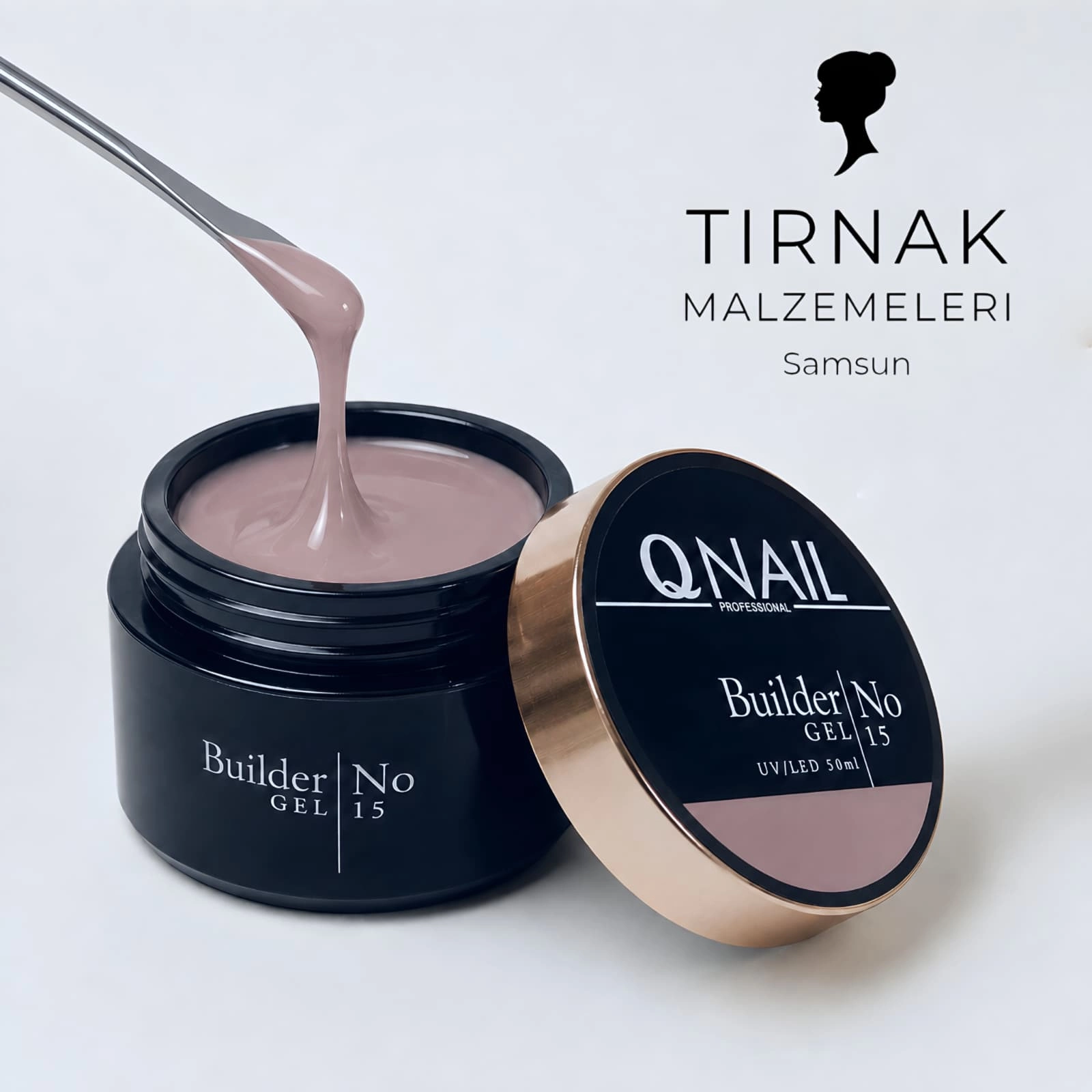 QNAİL BUİLDER JEL NO:15 ORTA KIVAM 50GR 