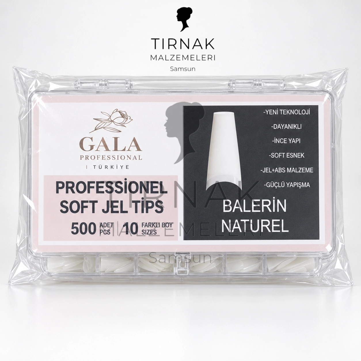 GALA SMART BALERİN YARIMAY NATURAL TİPS