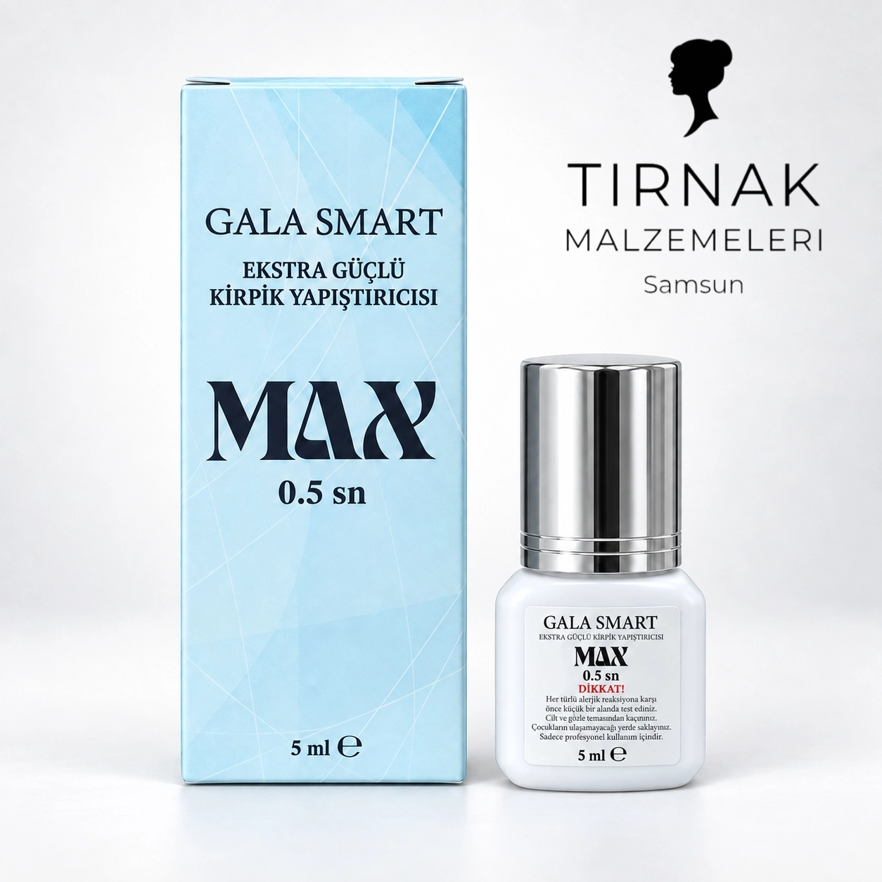 GALA SMART 0.5 MAX HIZLI İPEK KİRPİK YAPIŞTIRICISI (YARIM SANİYE)