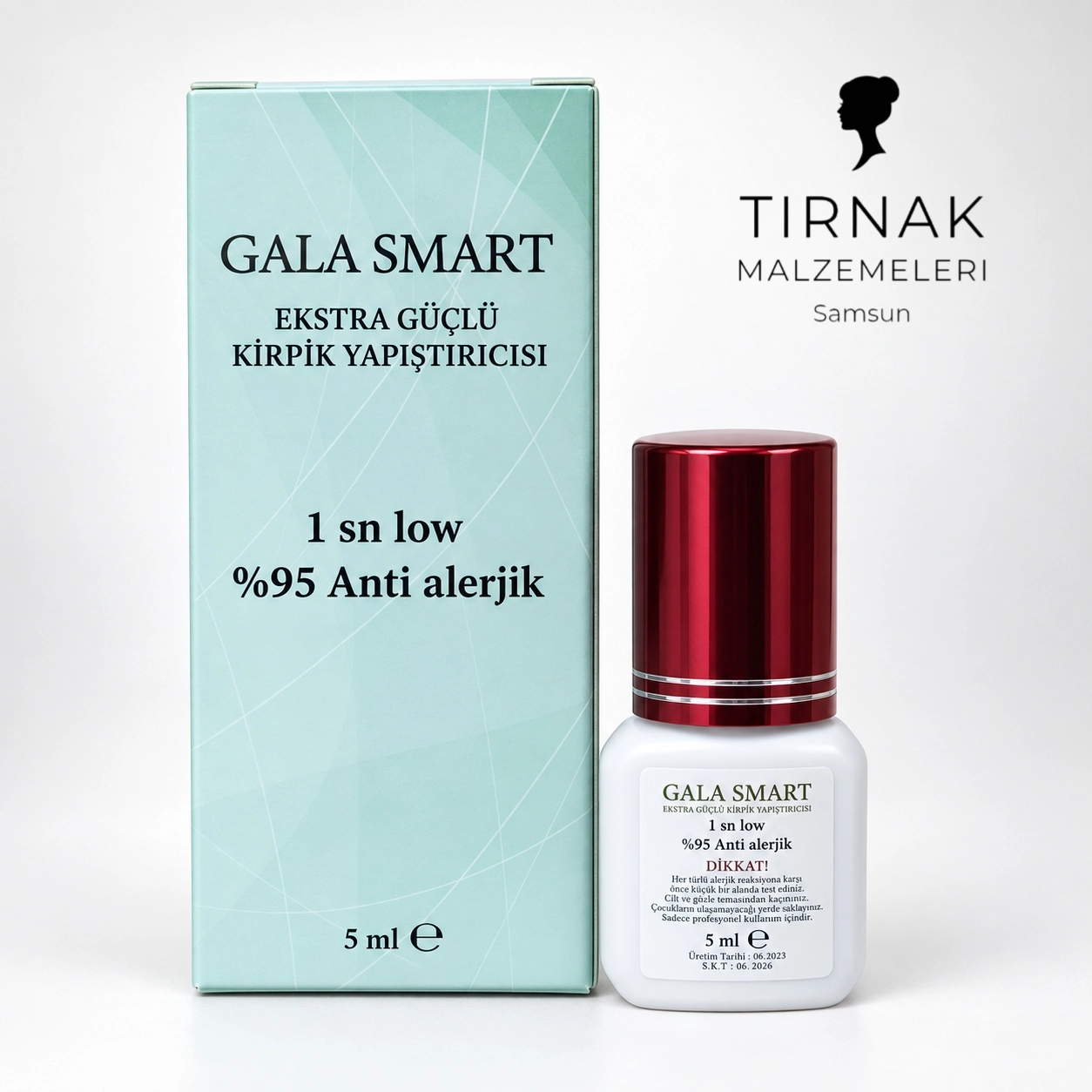 GALA SMART 1 SANİYE ANTİALERJİK İPEK KİRPİK YAPIŞTIRICISI
