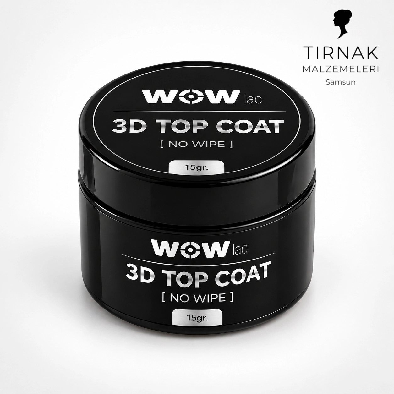 WOWLAC 3D TOP COAT YAPIŞKAN KATSIZ 15ML