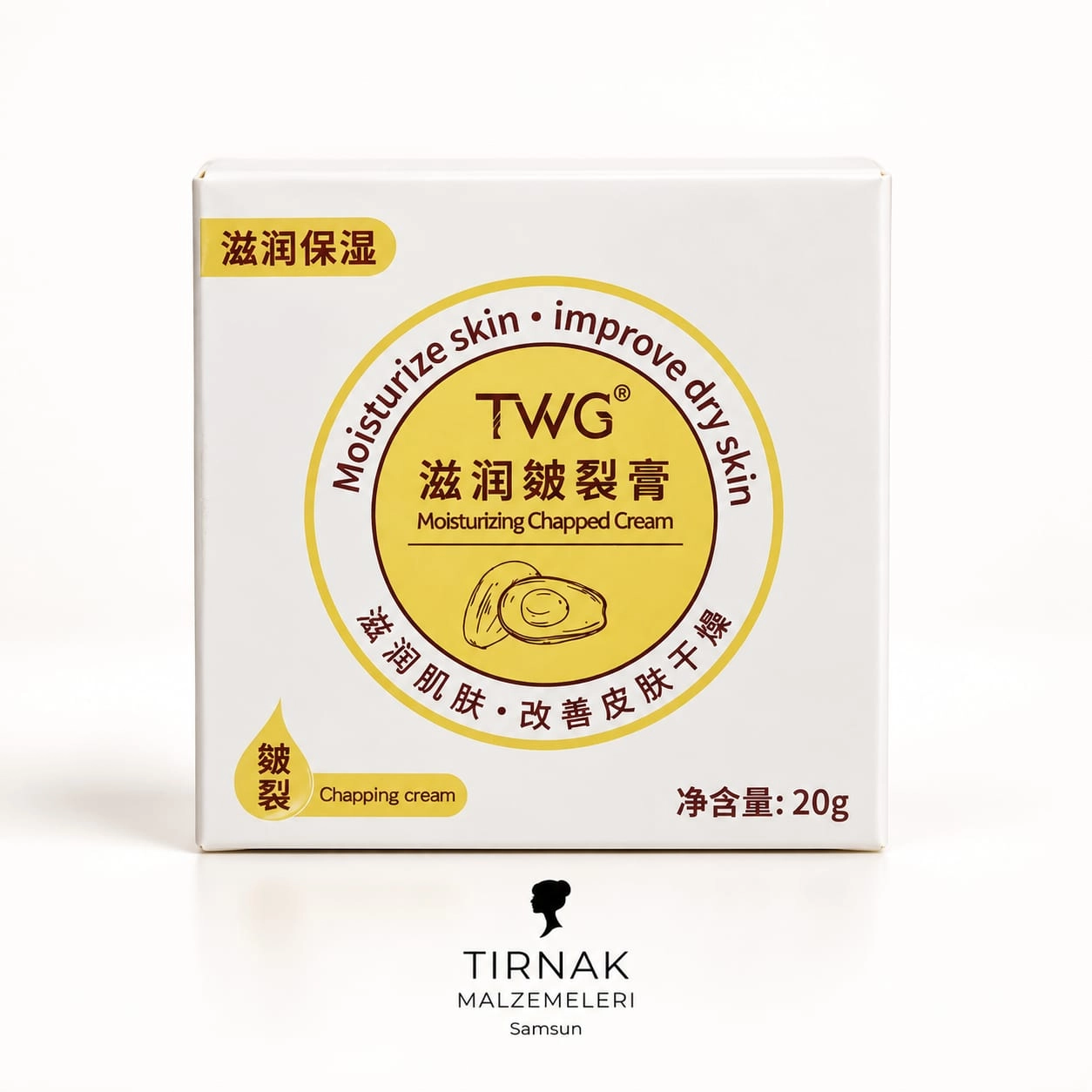 TWG 20 GR TOPUK ÇATLAK GİDERİCİ YUMUŞATICI KREM