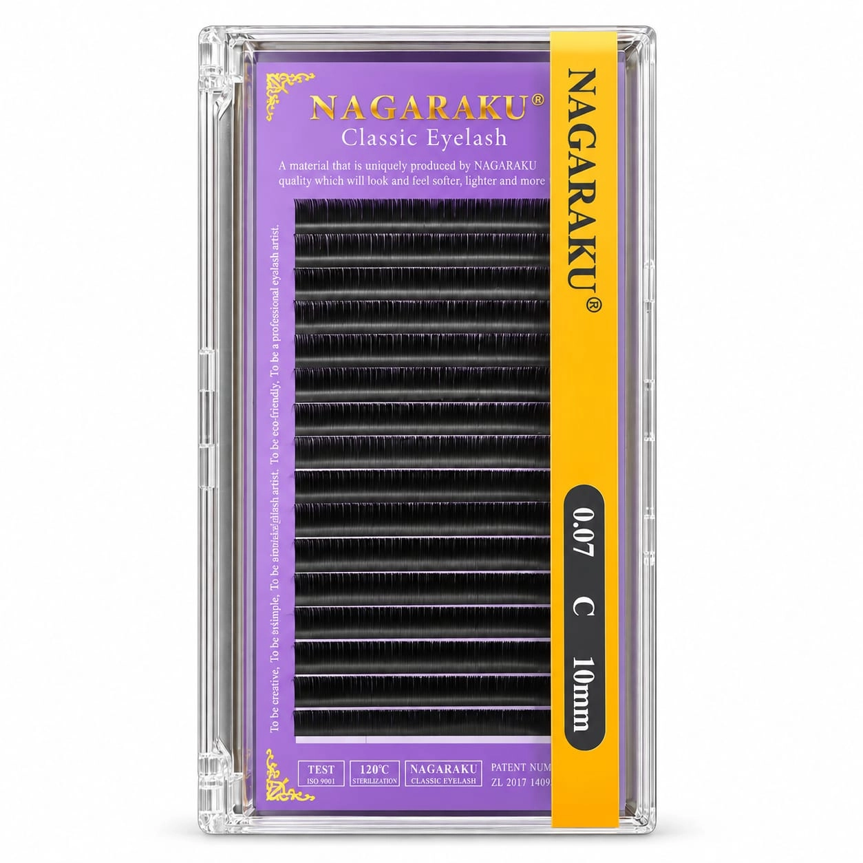 NAGARAKU 0.07 C 10MM  KLASİK KİRPİK