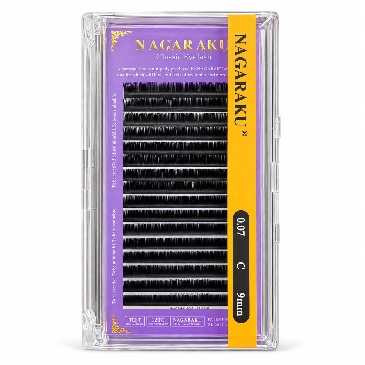 NAGARAKU 0.07 C 9MM  KLASİK KİRPİK