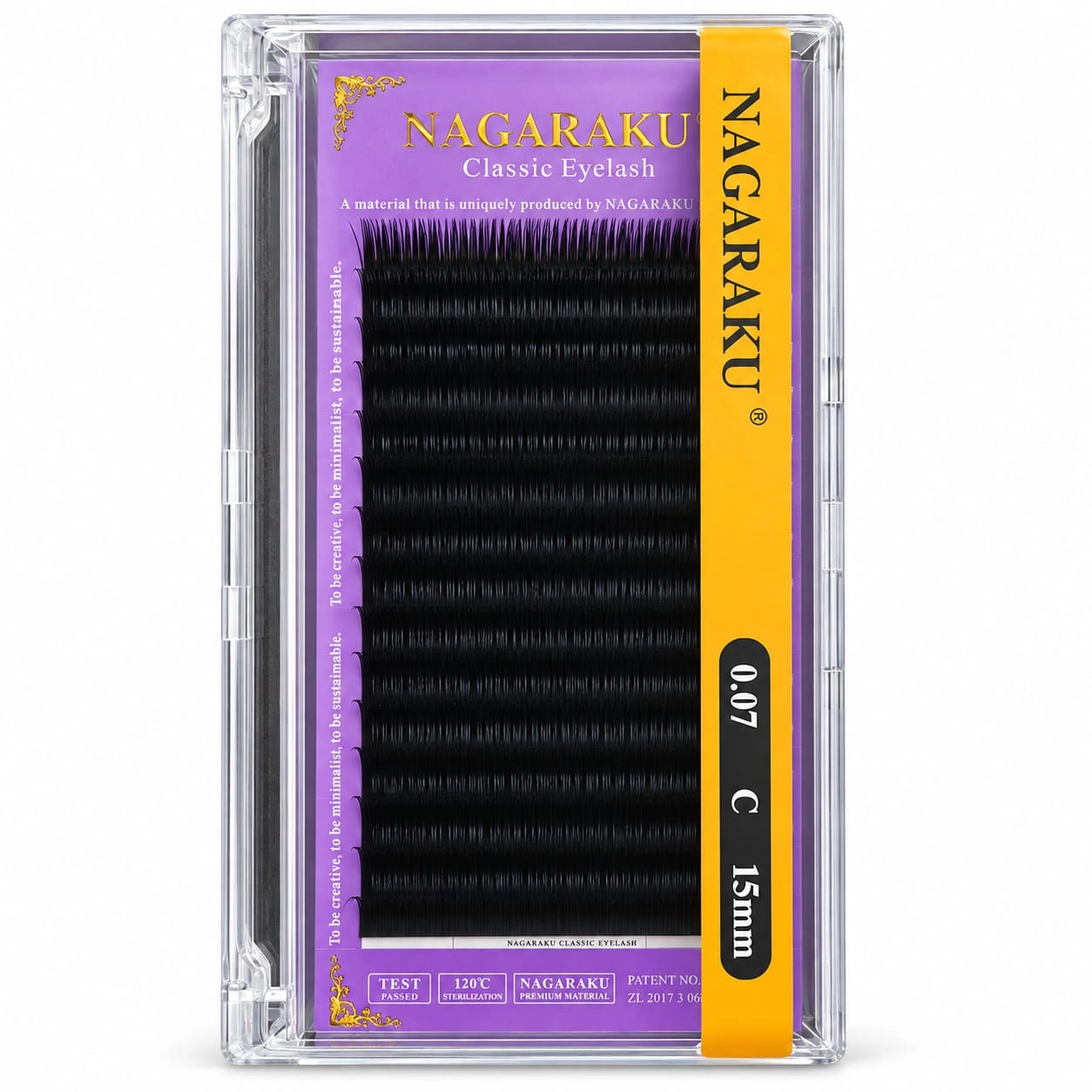 NAGARAKU 0.07 C 15MM  KLASİK KİRPİK